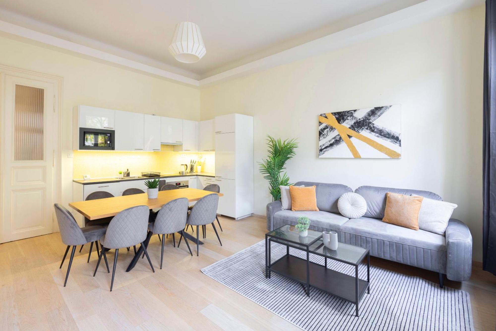 Exclusive & Spacious Central Residence W/ 4Bedrm 2Bathrm 부다페스트 외부 사진